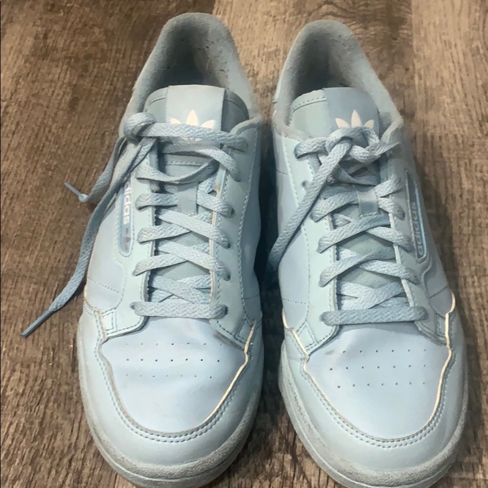 Blue adidas